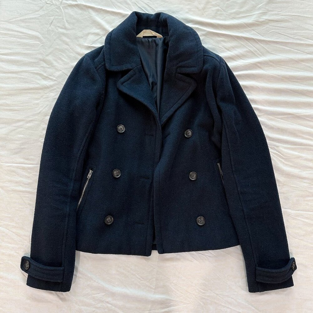 Hollister Wool Double-Breasted Jacket